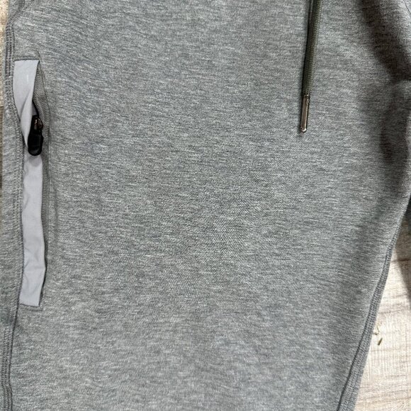 Mack Weldon Sweatpants Mens Sz M x 29" Heather Gray Tapered Drawstring Pockets - Picture 7 of 14